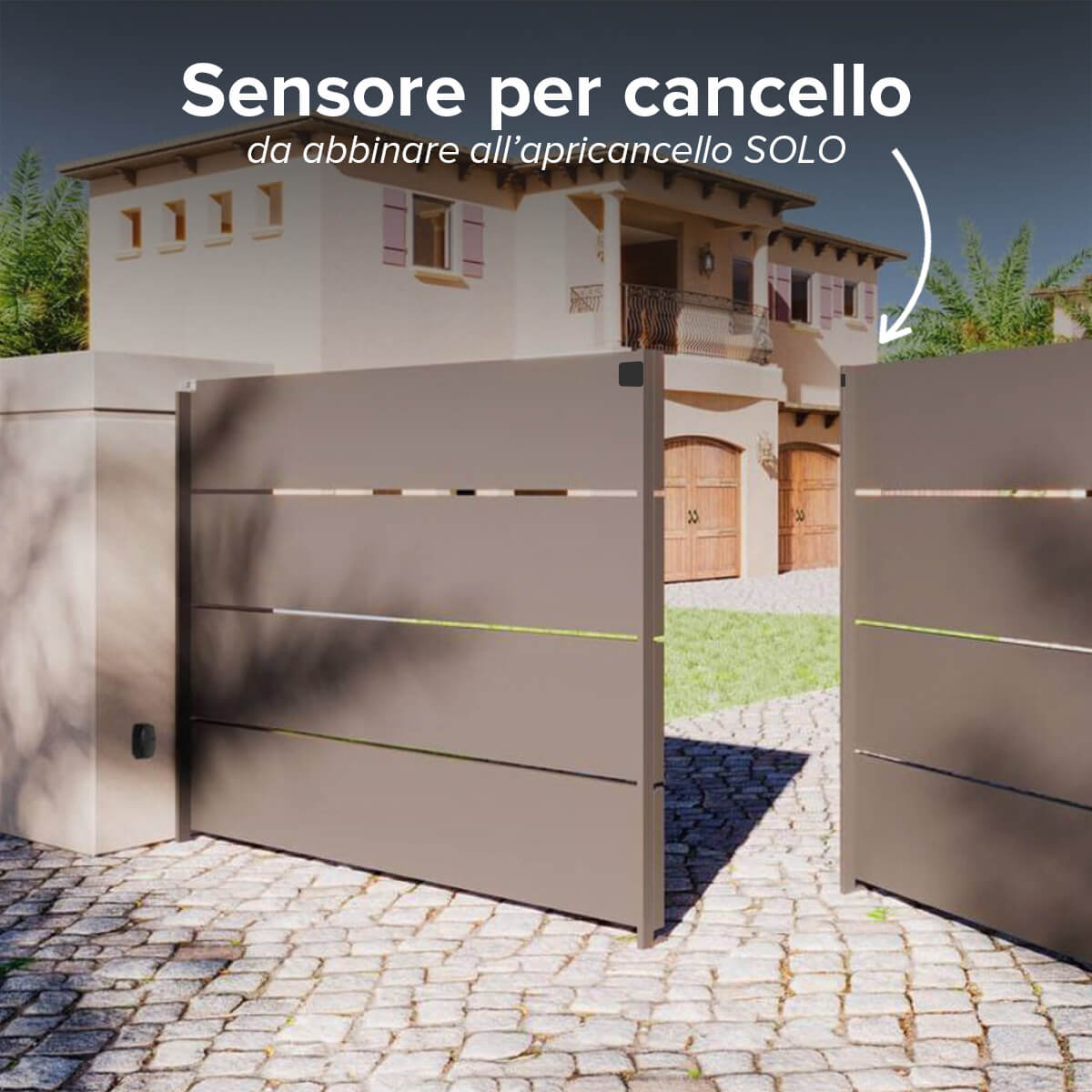 Sensore 1Control stato apertura cancello